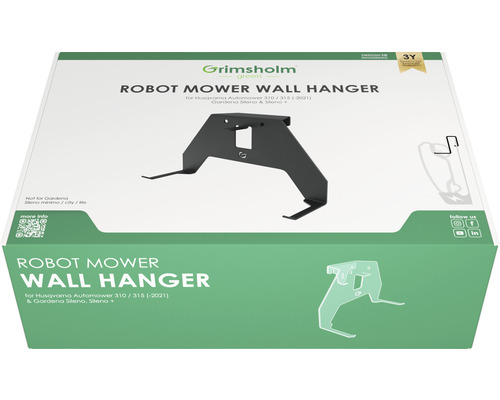 Emballage du support mural pour robot tondeuse Grimsholm Green