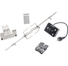 Set de tournebroche avec moteur et accessoires