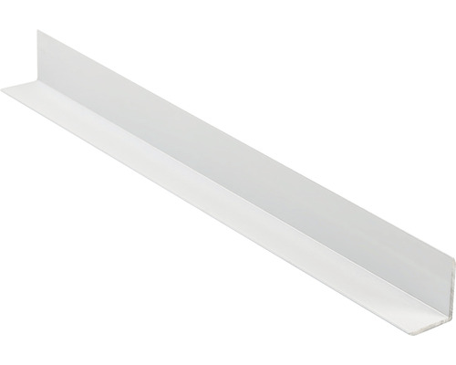 Aluminium L-Profil weiß glänzend 12x14x2600 mm