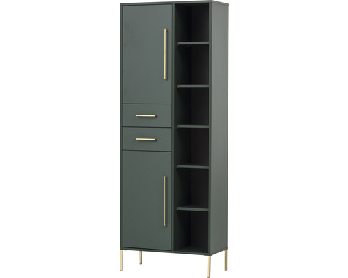 Armoire avec compartiments, tiroirs et portes
