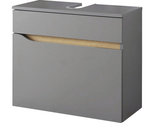Waschtischunterschrank Pelipal Quickset 357 BxHxT 60 x 53 cm x 33 cm Frontfarbe grau matt 357.016015