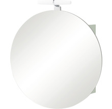 Spiegelschrank Möbelpartner Bjarne 65 x 15,7 x 68,3 cm pistazie 1-türig LED