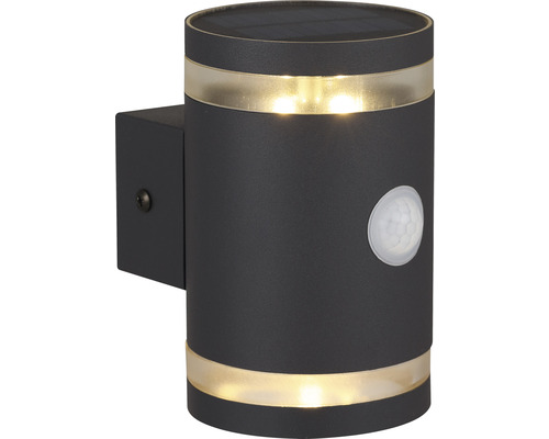 Solar Wandleuchte mit Bewegungsmelder