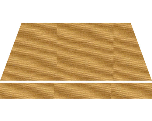 Braun gestreifte Markise