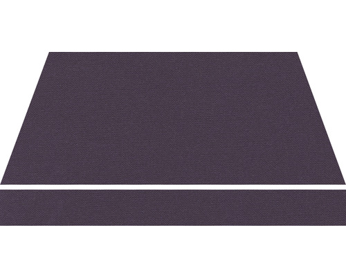 Trapezförmige Stoffbahn für Markise