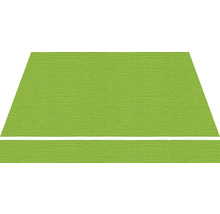 Store en tissu vert