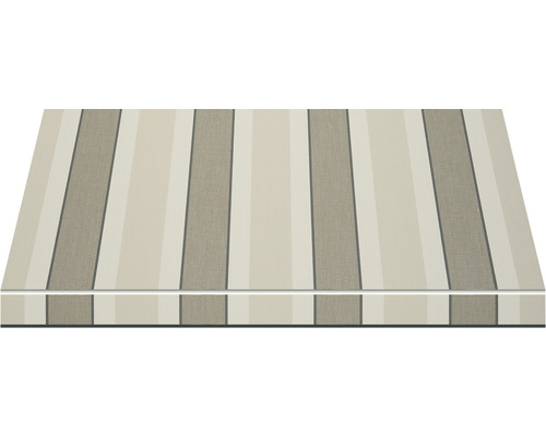 Markise mit gestreiftem Stoff