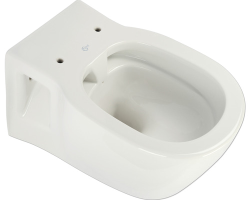 WC suspendu Ideal Standard Connect cuvette à fond creux sans bride de rinçage blanc sans abattant WC E817401
