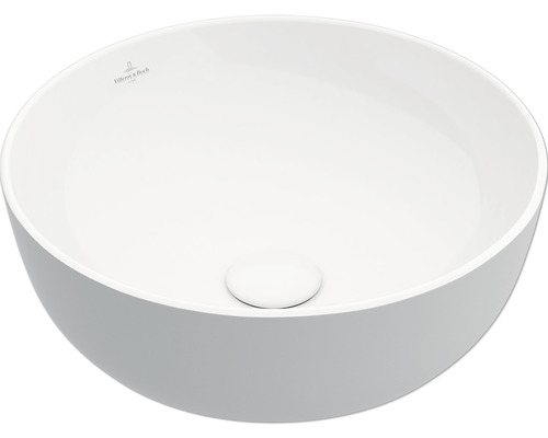 Vasque à poser Villeroy & Boch Artis 43 cm rond blanc/french linen 417943BCT7