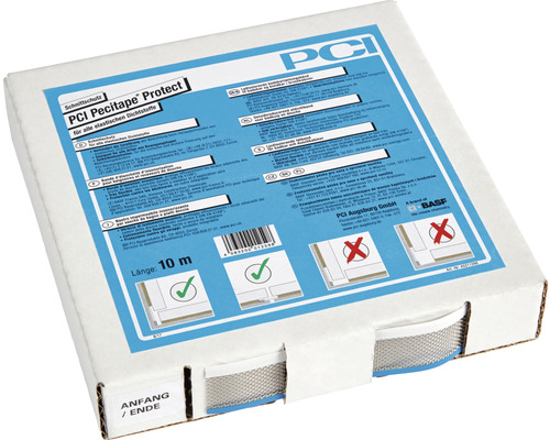 Bande de protection anti-coupures PCI Pecitape® Protect rouleau = 1 m x 30 cm Protection anti-coupure PCI Pecitape Protect pour tous les mastics élastiques, rouleau de 10 mètres