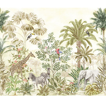 Papier peint panoramique intissé IF3-046 Wild Wonderland 3 pces 300 x 250 cm