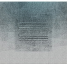 Abstraktes Design mit geometrischen Formen für Wandgestaltung