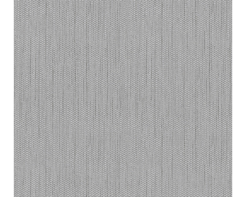 Papier peint intissé 3443-28 Attractive 2 aspect lin grossier gris Papier peint textile avec une fine structure