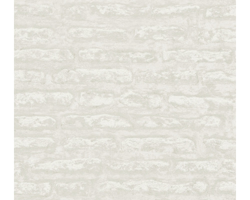 Papier peint intissé 39027-3 Attractive 2 mur en pierres gris clair Papier peint aspect pierre