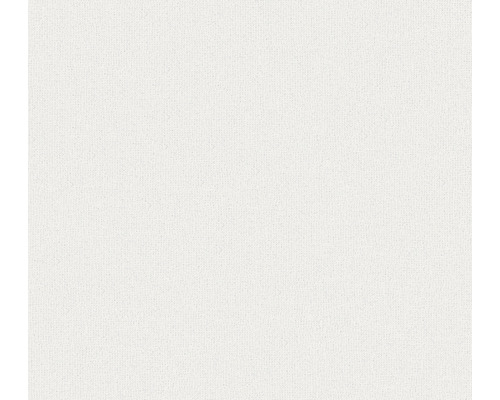 Papier peint intissé 39039-2 Attractive 2 uni structuré blanc Surface textile, convient comme fond