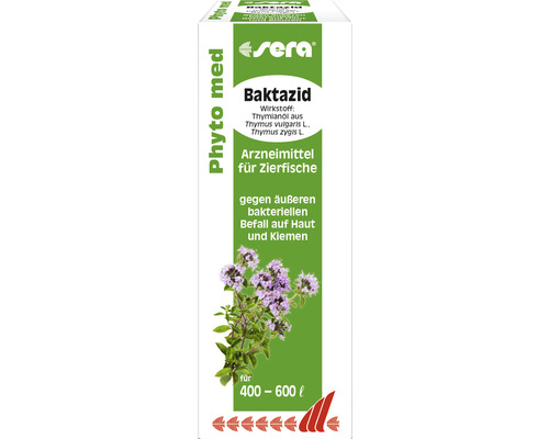 Produit pharmaceutique sera Phyto med Baktazid 30 ml