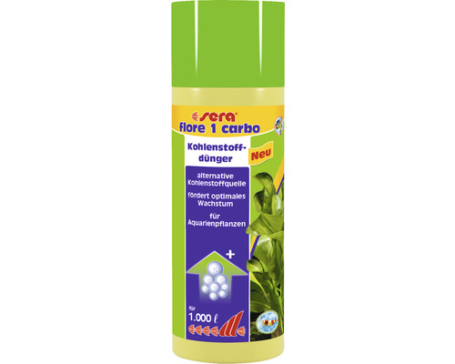 Engrais pour plantes d'aquarium sera flore 1 carbo 250 ml