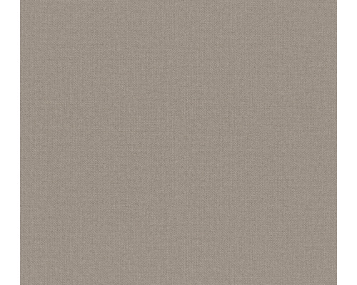 Vliestapete 38744-2 Nara Uni Stoffoptik braungrau Textilgewebe mit feiner Struktur