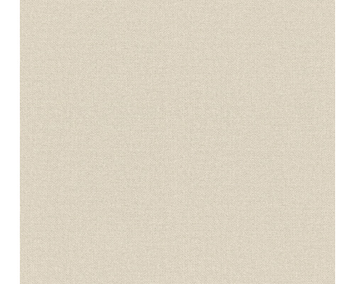 Papier peint intissé 38744-5 Nara uni aspect tissu crème Arrière-plan textile