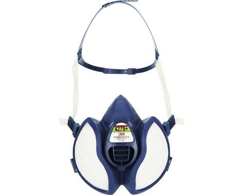 Masque respiratoire de protection contre les gaz, vapeurs et particules toxiques 3M™ FFABEK1P3 D, niveau de protection ABEK1P3