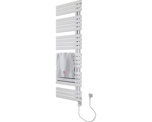 Elektrischer Handtuchwärmer SCHULTE Breda Heizstab rechts 50 x 169 cm 900 W mit Heizstab 3 regulierbar weiß Elektrischer Handtuchwärmer SCHULTE Breda Heizstab rechts 50 x 169 cm 900 W mit Heizstab 3 regulierbar weiß