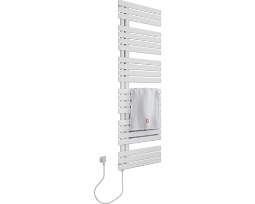 Elektrischer Handtuchwärmer SCHULTE Breda Heizstab links 60 x 169 cm 900 W mit Schukostecker weiß Elektrischer Handtuchwärmer SCHULTE Breda Heizstab links 60 x 169 cm 900 W mit Schukostecker weiß