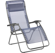 Fauteuil de jardin avec dossier et appui-tête réglables