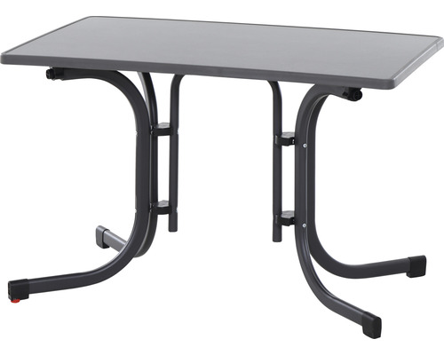 Table pliante Siena Garden 80 x 71 cm anthracite