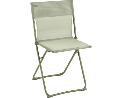 Klappstuhl für den Außenbereich mit Metallrahmen und Textilbezug