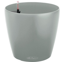 Pot de fleurs Lechuza gris avec indicateur de niveau d''eau