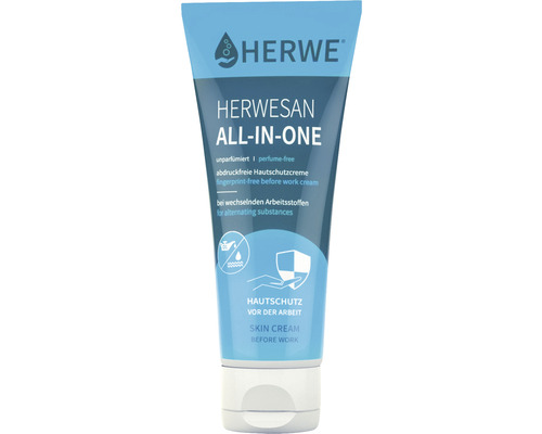 Crème protectrice pour la peau Herwe Herwesan All-In-One sans parfum 100 ml