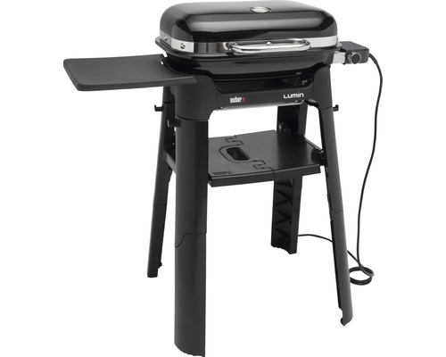 Weber Lumin Elektrogrill mit Seitentisch und Untergestell