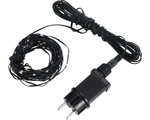 LED-Lichterkette mit Transformator und Zuleitung