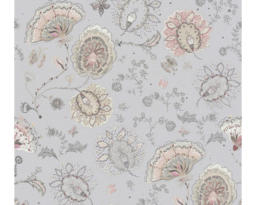 Papier peint intissé 38899-3 House of Turnowsky fleurs fantaisistes gris Papier peint intissé 38899-3 House of Turnowsky fleurs fantaisistes gris