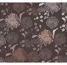 Papier peint à motif floral