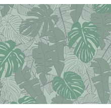 Tapete mit Monstera- und Bananenblattmuster