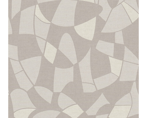 Papier peint intissé 39093-3 Antigua motif géométrique gris Papier peint avec motif abstrait