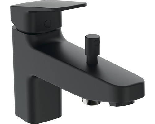 Mélangeur pour bord de baignoire Ideal Standard Ceraplan silk black mat BD257XG Robinet de lavabo noir