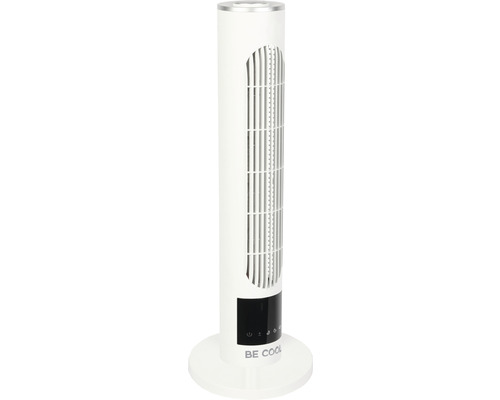 Ventilateur sur pied BC13WTU2302AK Ø 110 mm 12 W Plastique Métal blanc argent