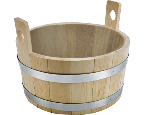 Bac pour les pieds pour sauna Roro en bois ⌀ 58 cm