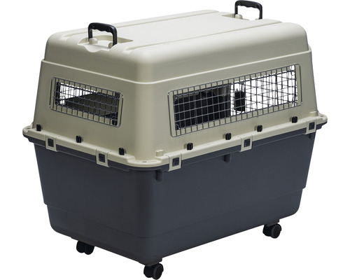 Transportbox für Haustiere mit Rollen