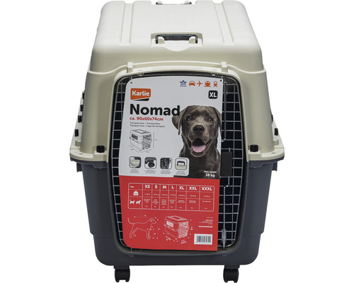 Karlie Nomad Transportbox für Hunde, Größe XL