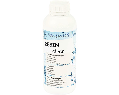 Nettoyant pour résine échangeuse d'ions AQUMOS Resin Clean 1 litre Aqmos Resin Clean pour adoucisseurs d''eau