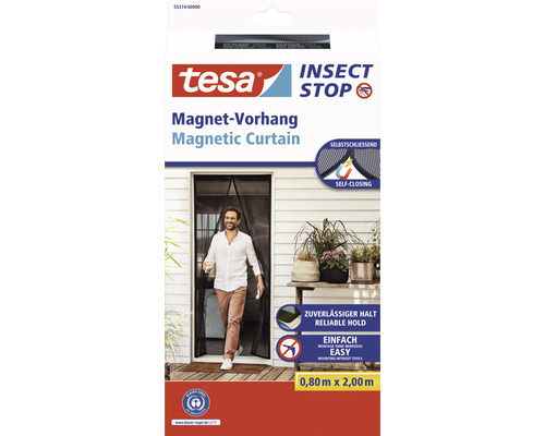 Rideau magnétique moustiquaire Tesa® 0,8x2 m