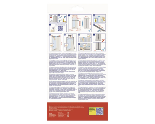 Anleitung für magnetisch schließende Türvorhänge