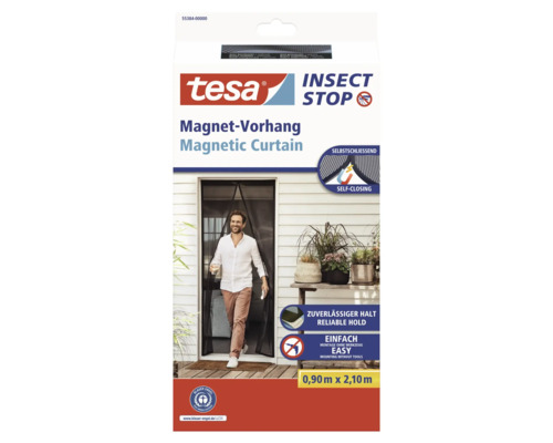 Rideau magnétique moustiquaire Tesa® 0,9x2,1 m
