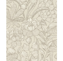 Papier peint à motif floral
