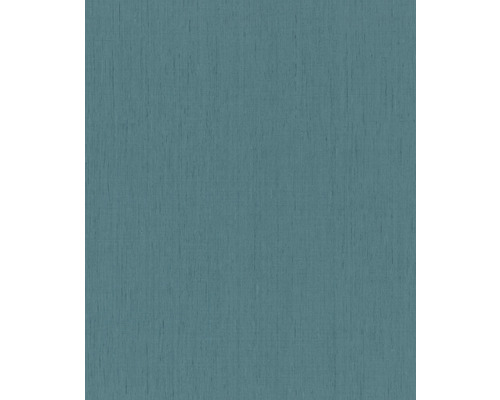 Papier peint intissé 746167 Indian Style uni bleu Papier peint texturé