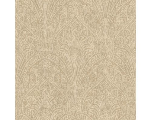 Vliestapete 746327 Indian Style Ornament beige Tapete mit floralem Paisley Muster