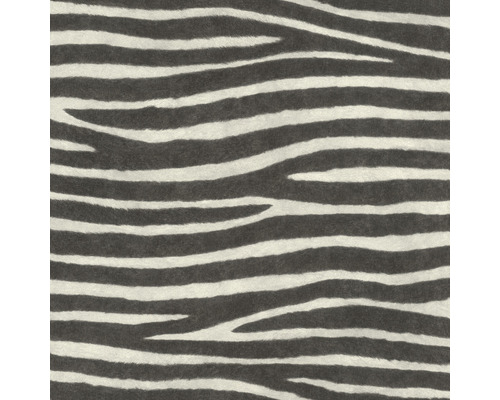 Papier peint intissé 751727 African Queen III pelage noir Textile à motif zébré